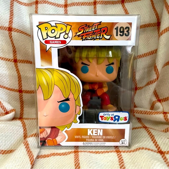 Funko Other - *Vaulted Street Fighter Ken (Toys'r'Us) Funko Pop